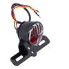 Motorrad Rücklichter Bremslicht Retro Stil Modifikation Universal DC12V mit Kennzeichen