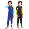Traje de baño Rash Guard para Niños Con Protección UV Manga Larga Una Pieza Natación Buceo Actividades Acuáticas al Aire Libre
