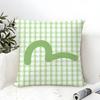 Jpop Denim EeeeeVISU Pillow Case Cotton Linen Fabric Square Zipper Pillowcase Home Decorative Living Room