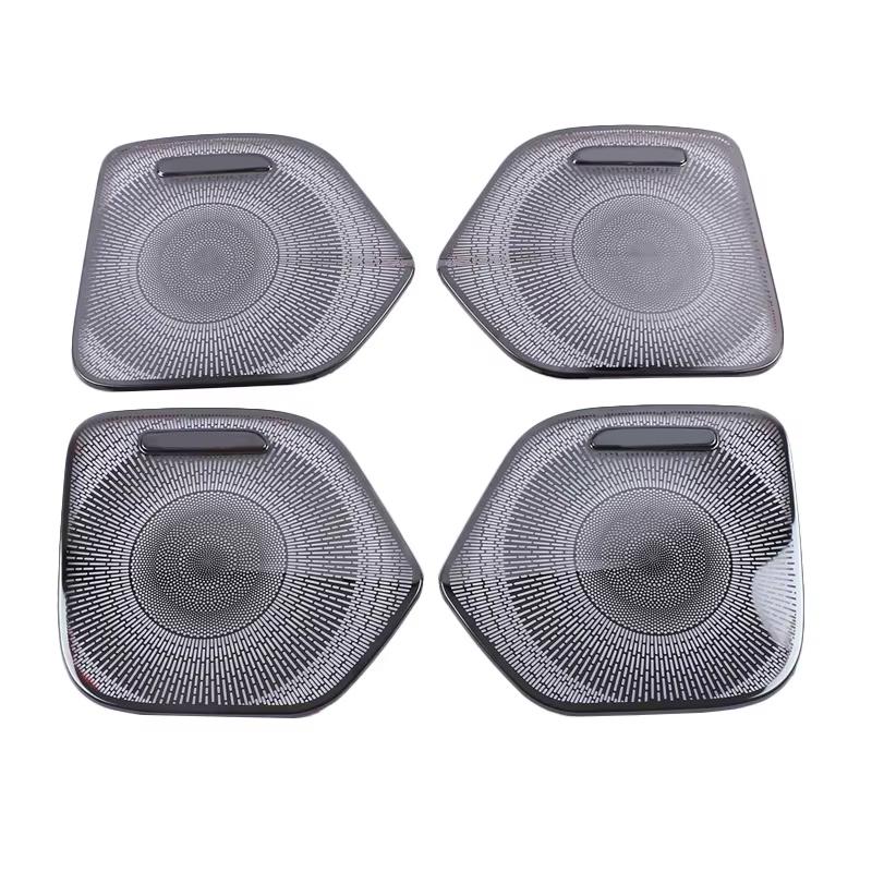 Car Styling Audio Speaker Auto Door Loudspeaker Decoration Covers Stickers for Lincoln Corsair 2018- Interior Accessories