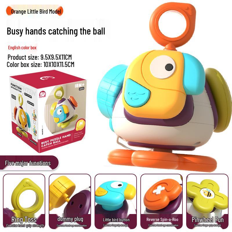 

Межграничный детский сенсорный развивающий мяч: Шестисторонний развивающий магический кубик для раннего обучения и активности