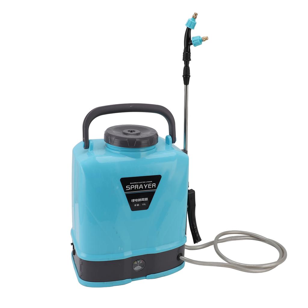 Battery Powered Backpack Sprayer Adjustable Pressure Agricultural Electric Sprayer with 5 Nozzles