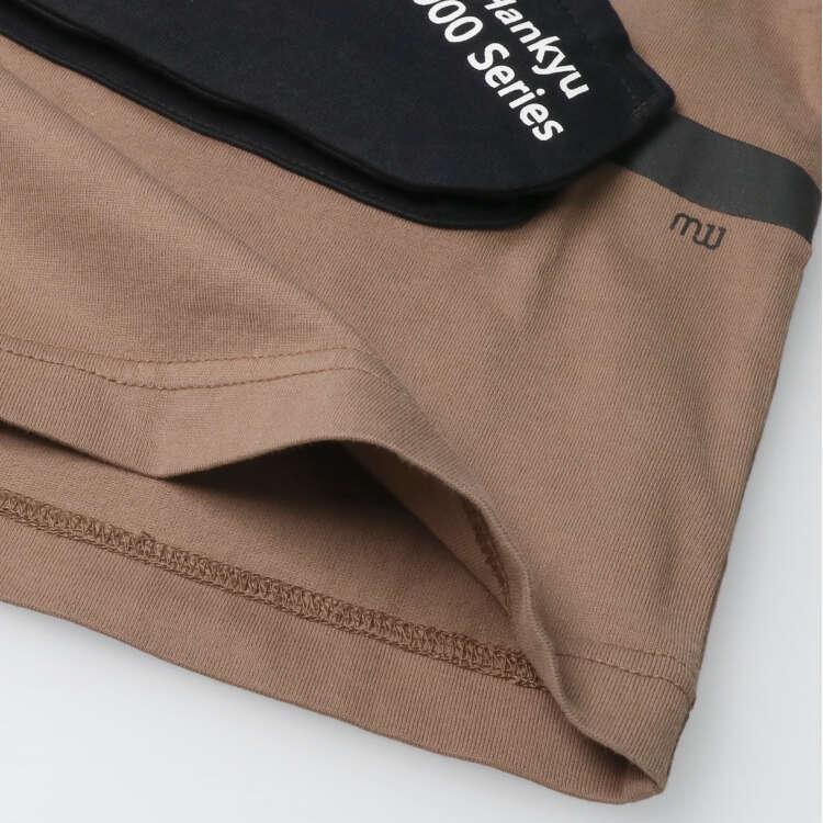 [Children's Clothing] Moujonjon (Moojeongjeong) Hankyu Railway Body Bag Long Sleeve T-Shirt 100cm-130cm F50807