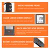 SMART SENSOR AS511B Digital Differential Pressure Gauge -206.8~206.8KPA Manometer Dual Port   Gas Pressure  with LCD Backlight Display Supports Temp