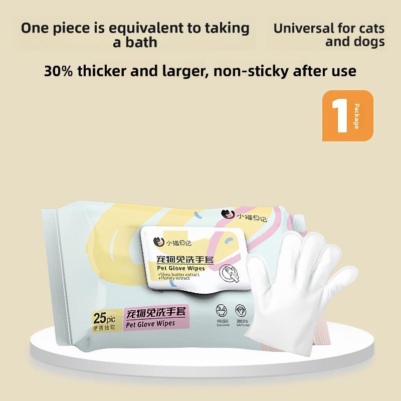 

Pet Hand Sanitizer, A Cleaning and Deodorizing Product for Cats and Dogs Without Bathing 25 pieces