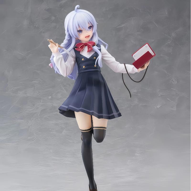 Wandering Witch Elaina School Uniform Version Gk Statue 1/7 Scale Painted Anime Figure Collectible Model Desktop Ornament Gift