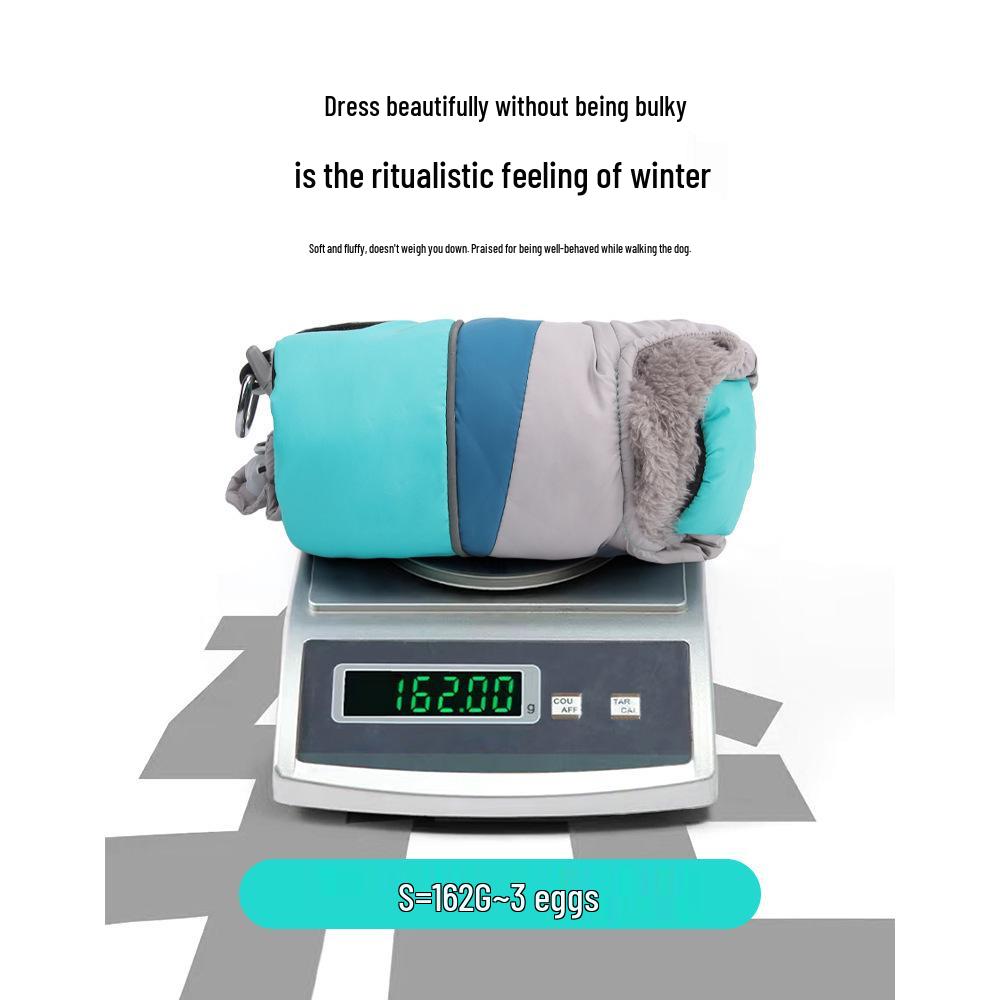 Reflective Four-Legged Cotton Dog Coat for Cold Weather