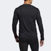 Adidas Long Sleeve Training Running Sports Fitness Top Men Tops Black GM5039