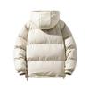 Men's Hooded Casual Overcoat, Warm Outdoor Cotton-padded Jacket, Trendy Loose Cotton-padded Jacket, Retro Bread Jacket Coat