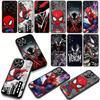 Hülle für Samsung Galaxy S25 S23 S22 S24 FE Ultra Plus A56 A05 A06 A15 A16 A57 S7 Edge Case Spider-Man Marvel Venom Spiderman