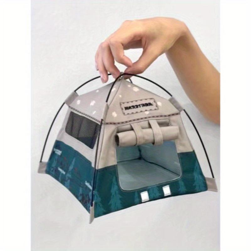 Miniature Dollhouse Camping Tent Playset, Perfect for Displaying in Dollhouses, Great Decorative Props for Christmas, Halloween