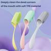 Prstový zubní kartáček pro psy šetrný k dásním Měkký zubní kartáček pro domácí mazlíčky Jemný kartáček na čištění zubů pro psy Péče o zuby Zubní zdraví