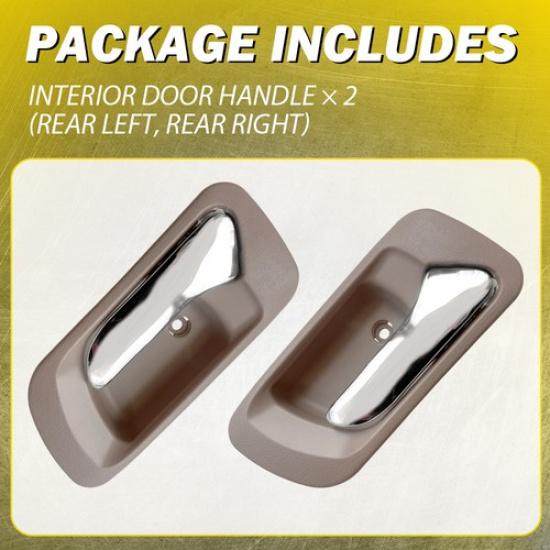 Inner Interior Ide Door Handle For 1999-04 Honda Odyssey Rear Left Right 2x V