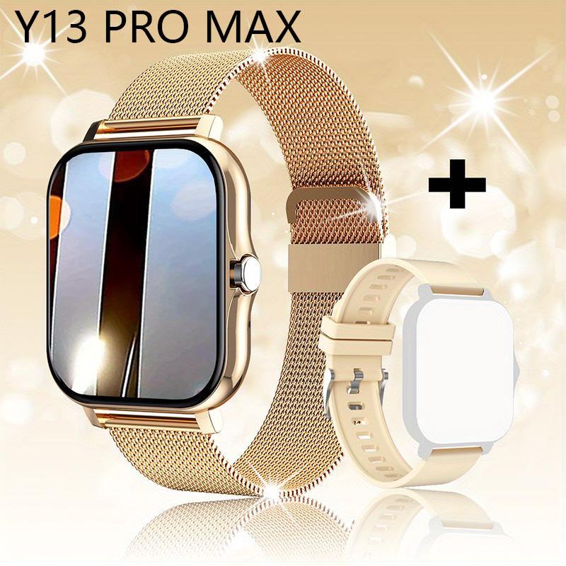 Y13 PRO MAX New Smart Watch for Men Women Gift for Xiaomi Full Touch Screen Sport Fitness Watches BT Call Digital Smartwatch Wristwatch