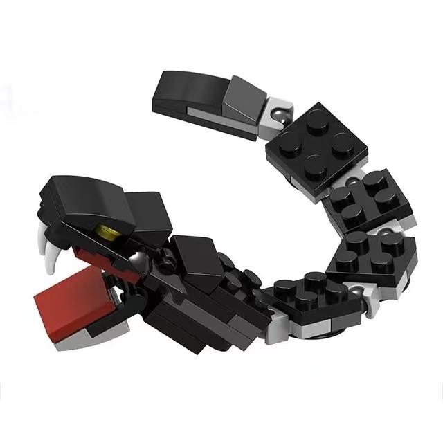 Big Shark Dwarf Boar Horned Sheep Mount Animal Armor Accessories Weapons Medieval Knight Figures Building Blocks Children Toys