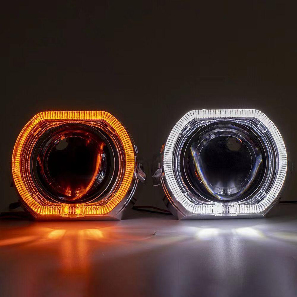 Automotive 2.5-inch Bifocal Lens Angel Eye H1HID Xenon Headlight Headlight Headlight Automotive Lamp Products Universal