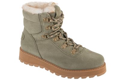 Roxy Bradie Lace Up Boots, Womens Green Hiking Boots