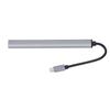Type C Hub 7 in 1 Aluminum Alloy USB A Interface USB 3.0 500M/S Fast Transfer Plug and Play USB Dock