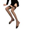 Sexy Sex Temptation Lace Ultra-Thin Stockings Transparent Stockings Oil-Shiny One-Piece Women'S Knee Suspenders Lace