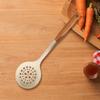Huaqingge Wood Handle Silicone Slotted Spoon