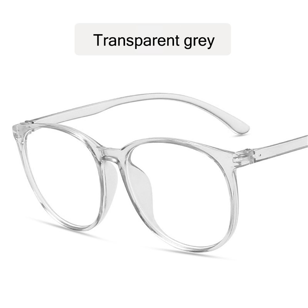 

Eyewear Computer Gaming Office Goggles Anti Blue Light Glasses Blue Light Blocking Round Glasses Transparent grey