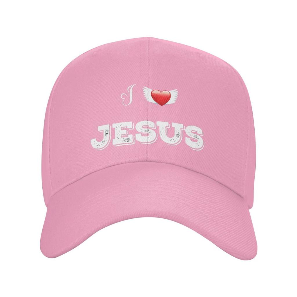 I Love Jesus God Cross Print Baseball Caps Fashion Men Women Hats Casual Cap Sports Baseball Hat Casquette