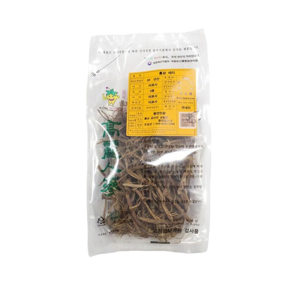 Hongsam Semi Grade 3 Nonghyup Inspected Dried Red Ginseng 1 pcs 250ml