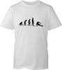 Evolution Of Ski TShirt Huunisex Evolution Funny Skiing Lovers Unisex Gift Tee Top
