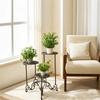 3-Level Plant Stand Decorative Shelf Tiered for Balcony