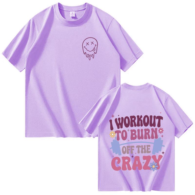Funny Gym Graphic Print Tide T Shirt Men Women Clothing Oversized Casual Tshirt 100 Cotton Crewneck T Shirts Teenagers Hot Sale