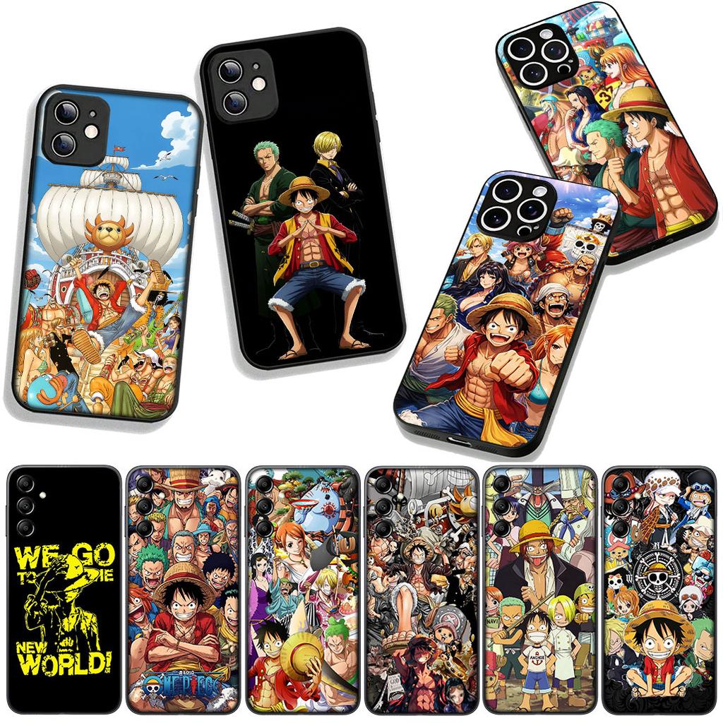 Phone Cover Roronoa Zoro Sanji Luffy One Piece for Apple iPhone 17 16 11 Pro XS Max XR 6 7 8 Plus + 16E SE 2020 Air 5 8+ Case