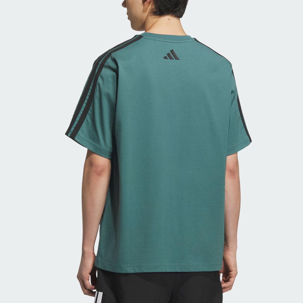 adidas SS25 Modern Logo Letter Sports Casual Short Sleeve T-Shirt Men T-Shirts KC2838
