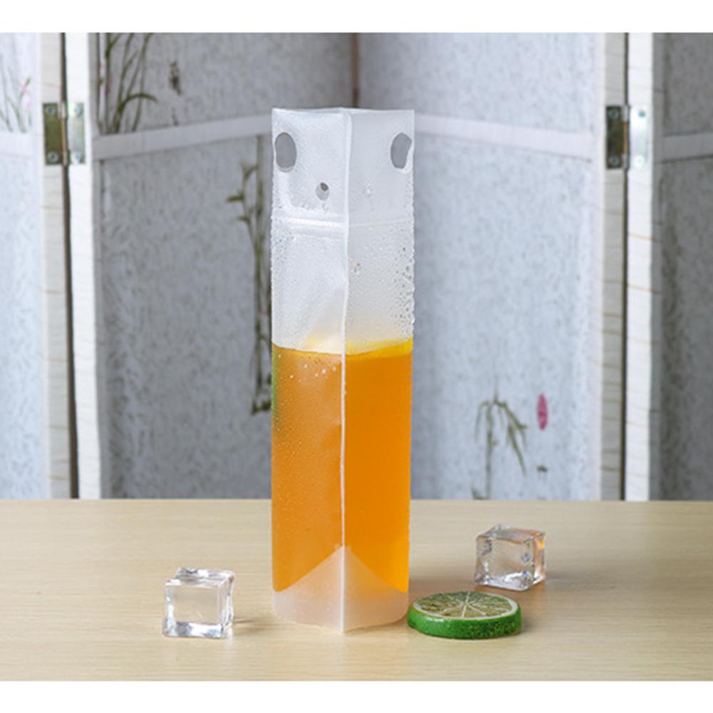 50PCS Einweg Saft Kaffee Flüssigkeit Tasche Dichtung Lebensmittel Tasche Klar Trinken Beutel Party Geschirr