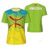 Camiseta de Malla Deportiva Bandera de Túnez Para Correr Bicicleta Fútbol Tenis Fitness Camisetas Impresión 3D Personalizada