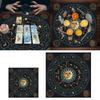 Měkký a odolný potah na stůl Stylová podložka na čtení tarotu Elegantní látka na tarot Všestranná podložka na tarot Perfektní pro večer her