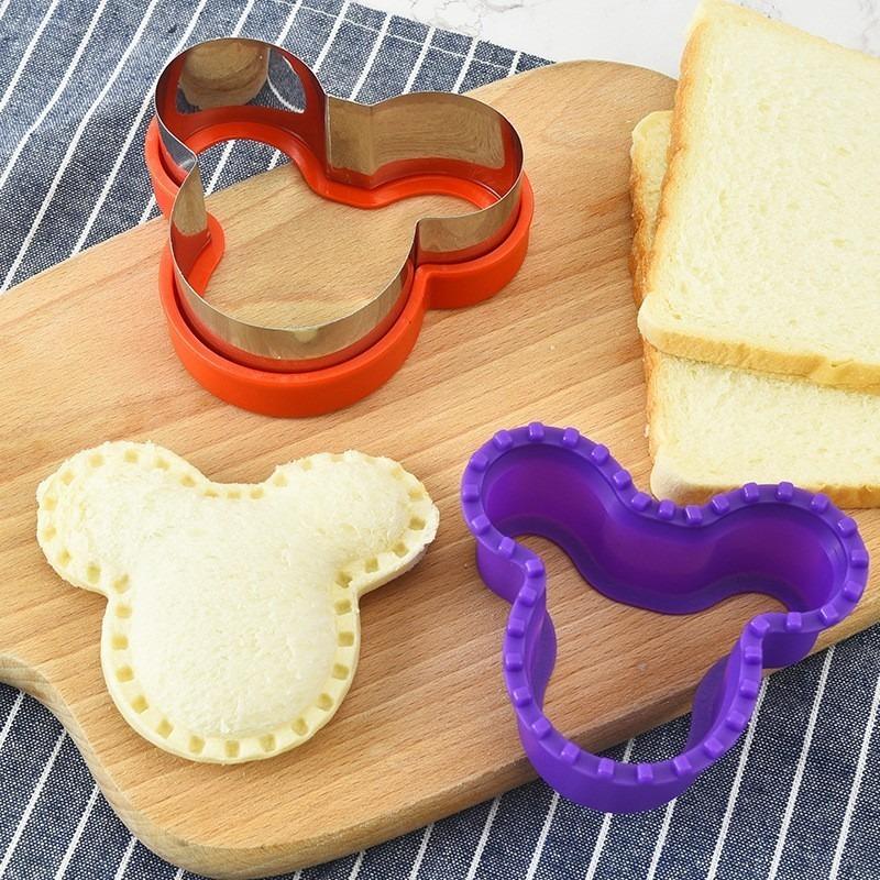 Sandwich and Cookie Cutter Set for Kids Fun Shape Bread Crust Removers Heart Dinosaur Star and More for Snacks and Baking Tools