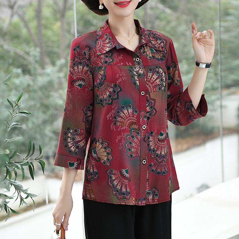 Topuri elegante de dama Vara Marime Plus Casual Camasi cu maneca lunga