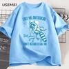 Please Dont Actually Call Me Tshirt for Unisex Unisex Funny Cotton Short Sleeve Raccoon Printed Tshirt Summer Unisexs Clothing