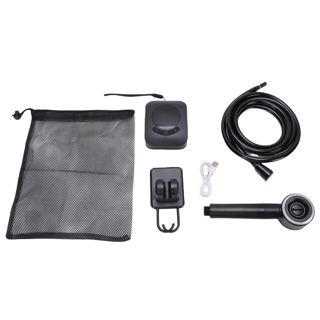 Camping Shower 3.6V 8000mAh IPX8 Rainproof 6L Min Portable Power Supply for Outdoors Rechargeable Camp Shower Portable
