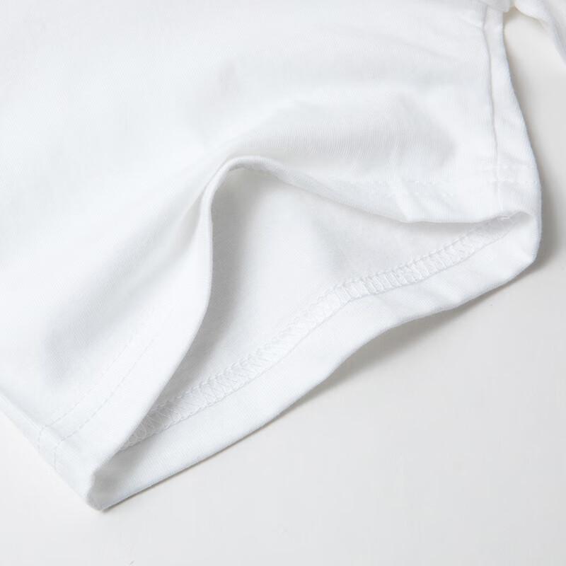 LIMENG Unisex Solid Cotton Round Neck T-Shirt