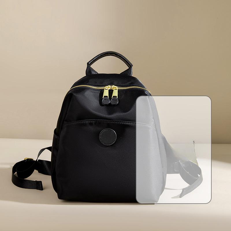 

Легкий нейлоновый маленький рюкзак для женщин Новая мода Водонепроницаемая дорожная сумка из ткани Оксфорд Простой рюкзак для поездок на работу