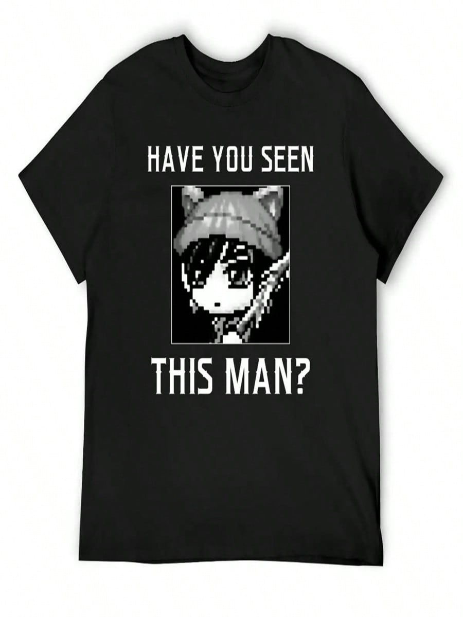 Have You Seen This Man Tiger Maplestory T-Shirt Vintage Summer Clothes Tops Gifts For Boyfriend Mens Funny T Shirts S разноцветный