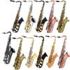 SLADE Bb Tenor Saxophone Kit B-flat Muti-color Brass Pipe Saxophone Pro Woodwind Instrument With Glove Reed Saxphone Parts