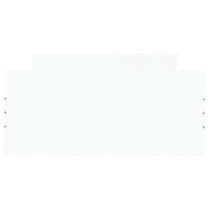 VidaXL Cadre de lit blanc 90x190 cm bois d'ingénierie 835939