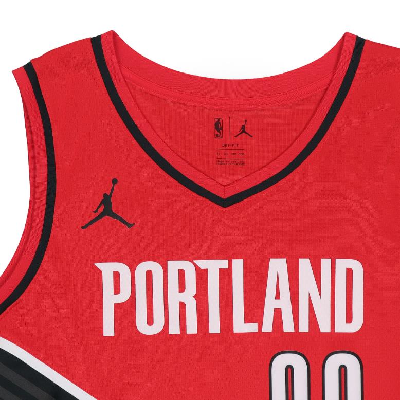 Jordan NBA Anthony Trail Blazers Statement Limited Edition Fan Jersey Men Tops Red CV9492-658