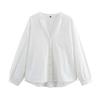European and American Style, New Women's Clothing, Classic, Versatile Foreign Style Hollow Embroidered Shirt 8741027