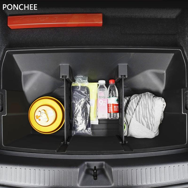 For XPENG P7+ 2026-2027 Lower Storage Box In The Trunk Trunk Storage Box Dirt-resistant Automobile Modification Supplies