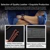 WatchBand High Quality Genuine Leather Watchband 18mm Calf Leather Watch Band Butterfly Buckle Strap Bracelet Accessories Wristband