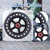 Wheelchair Wheel Maintenance Bearing Shock Absorption Honeycomb Rubber Tire