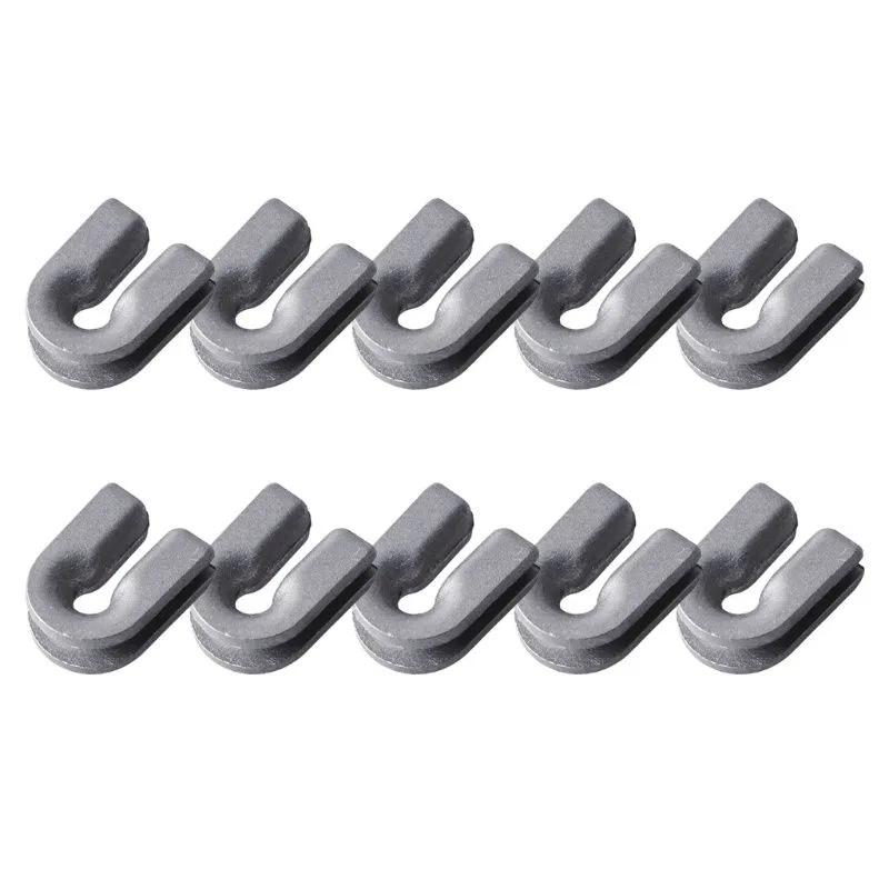 

10pcs Trimmer Line Head Replacement for T25 T35 T45 Grass Trimmer Brush Cutter Accessories Compatible with Various Models One Size срібний